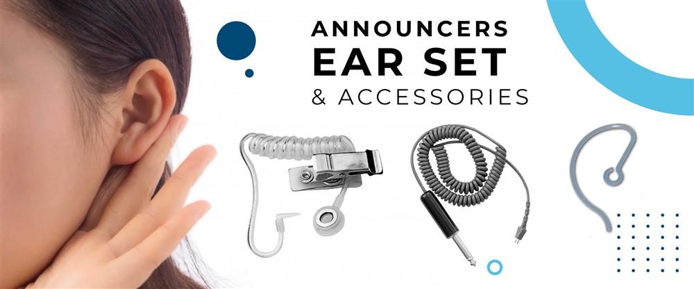 RTS ANNOUNCER EAR SET